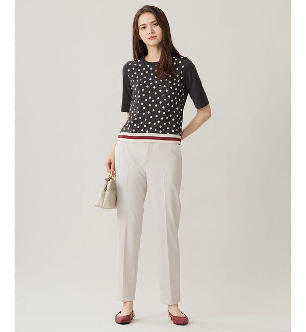 自由区「【WEB限定カラーあり・撥水加工・洗える】TRギャバテーパード パンツ」|その他|