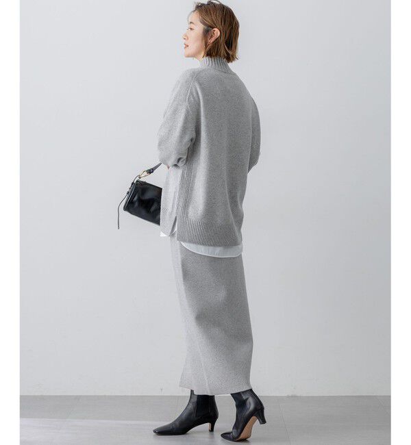 23区「【見上愛さんコラボカラー/Oggi掲載】カシミヤブレンド ハイネック ニット」|ニット・セーター|