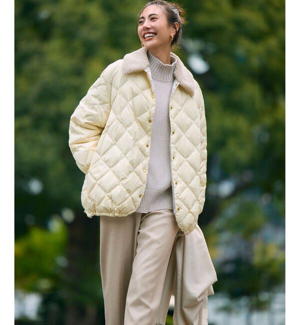 23区「【見上愛さんコラボカラー/Oggi掲載】カシミヤブレンド ハイネック ニット」|ニット・セーター|