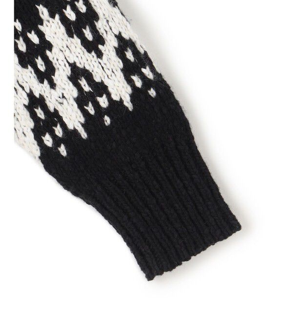 23区「【SLOW/一部店舗限定】ジャカード ハイネック ニット」|ニット・セーター|