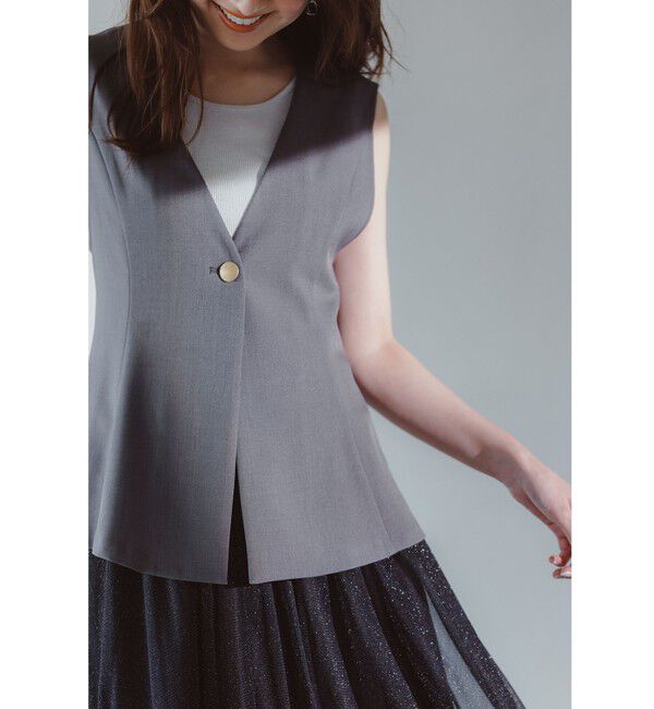 any SiS「ラメテレコ タンクトップ」|タンクトップ|