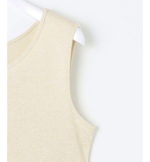 any SiS「ラメテレコ タンクトップ」|タンクトップ|