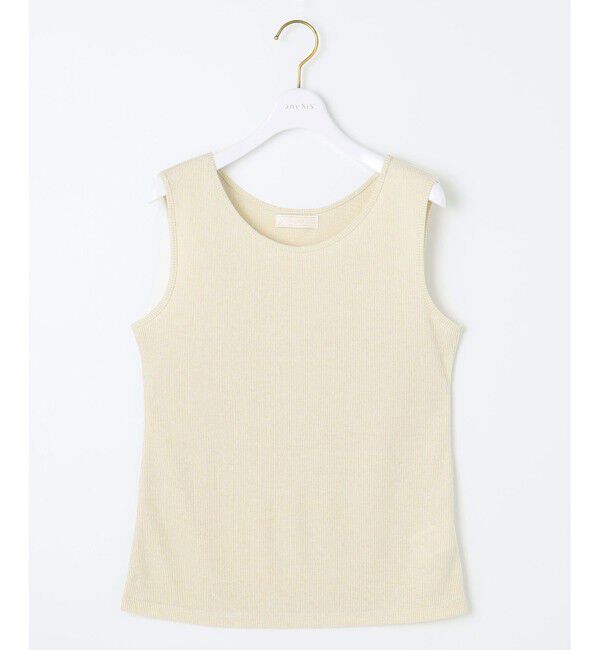 any SiS「ラメテレコ タンクトップ」|タンクトップ|