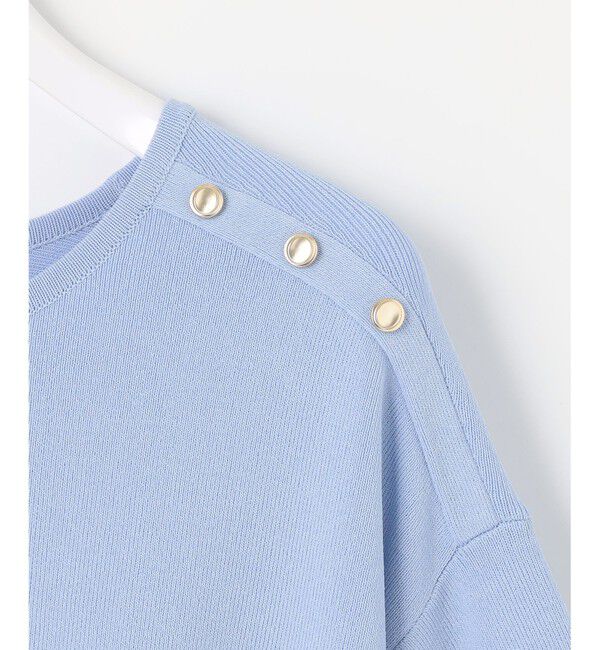 ANY SIS「【UVカット・洗える】フレアニット チュニック」|ニット・セーター|