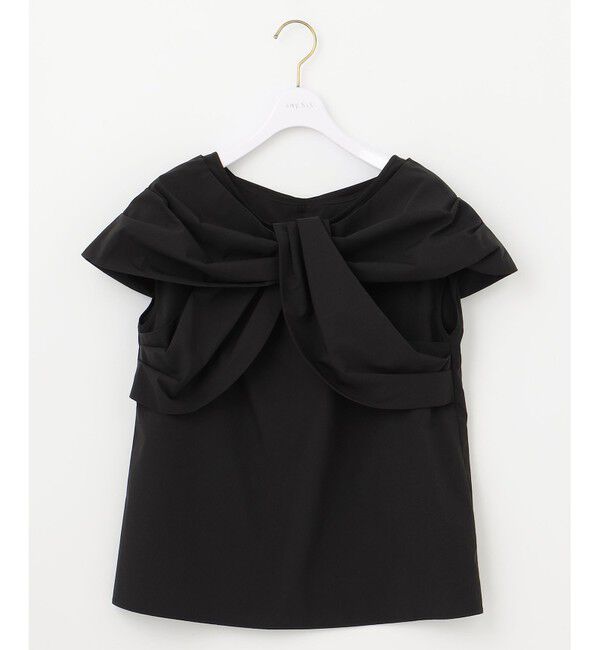 any SiS「【洗える】ツイストフロント ブラウス」|シャツ・ブラウス|