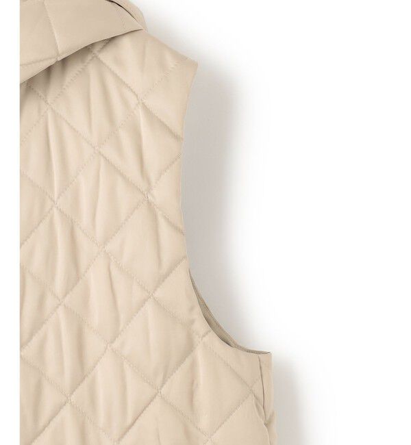 BEIGE,「RENARD / フーデッドジレ」|ベスト・ジレ|