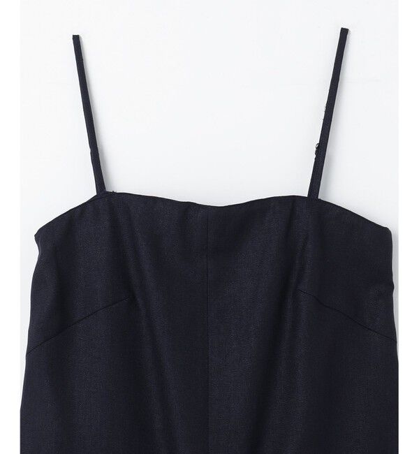 Grace Class「リネンタッチビスチェサロペ」|オールインワン|