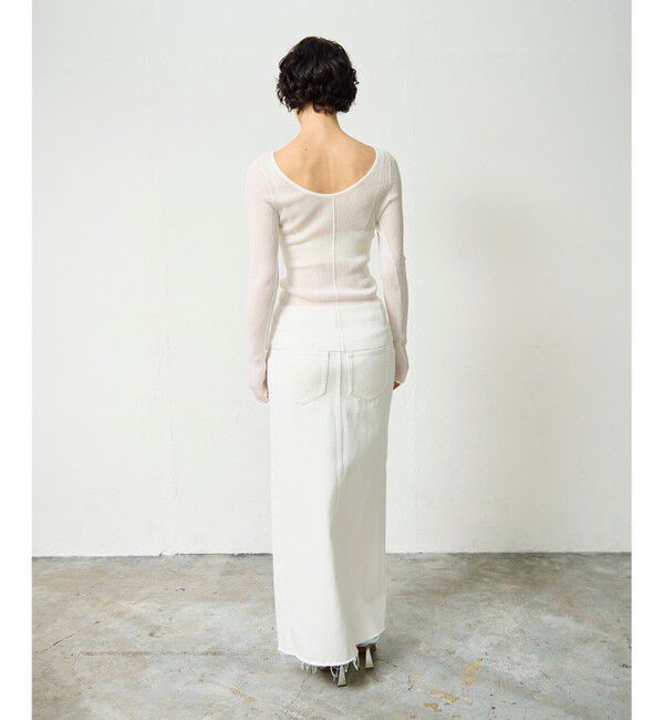 Grace Class「デニムタイトロングスカート」|スカート|