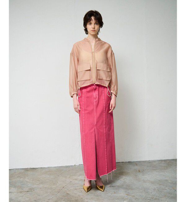 Grace Class「デニムタイトロングスカート」|スカート|