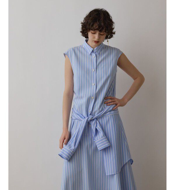 Diagram「ストライプシャツワンピース」|ワンピース|