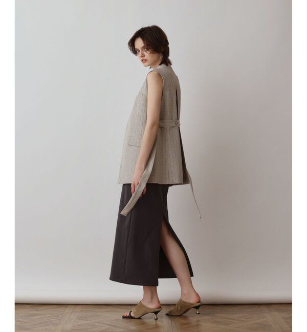 Diagram「ストライプノーカラージレ」|ベスト・ジレ|