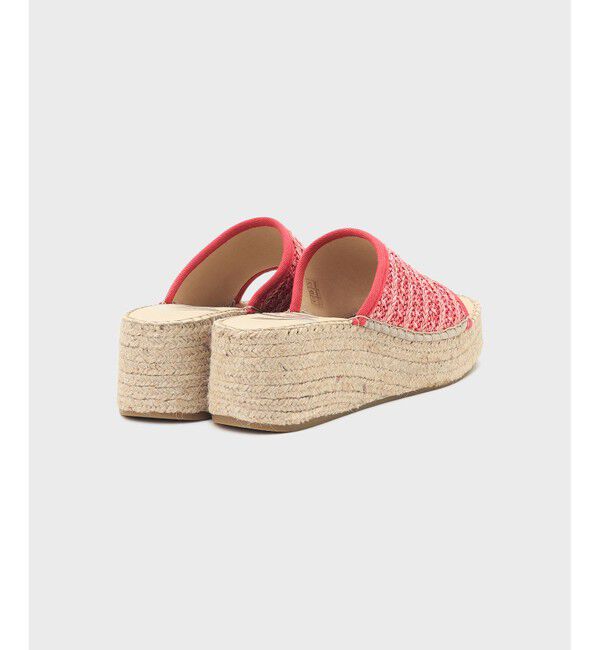  「VIDORRETA ピンクメッシュサンダル」|サンダル|