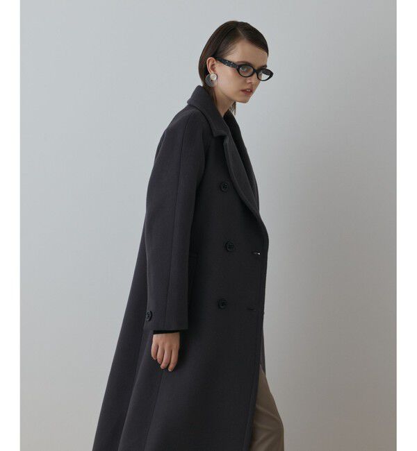 Diagram「ショートビーバーロングコート」|チェスターコート|