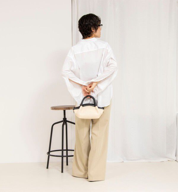 Rie Miller「レギュラーカラー2WAYシャツ」|シャツ・ブラウス|