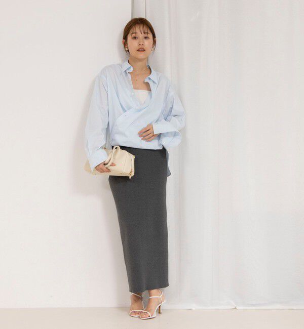 Rie Miller「レギュラーカラー2WAYシャツ」|シャツ・ブラウス|