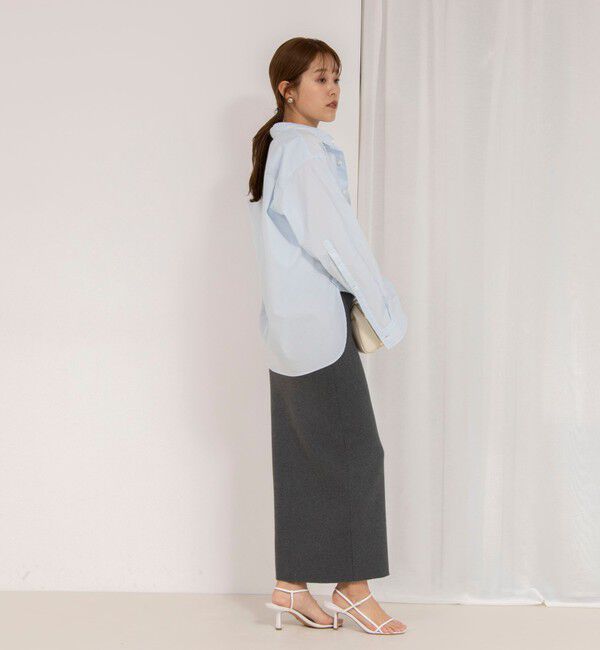 Rie Miller「レギュラーカラー2WAYシャツ」|シャツ・ブラウス|