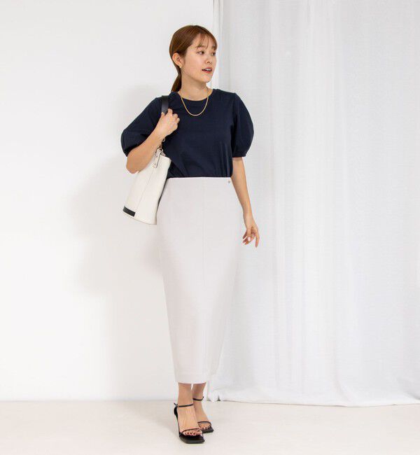 NOLLEY'S「プレミアムスムース5分袖プルオーバーカットソー」|Tシャツ・カットソー|