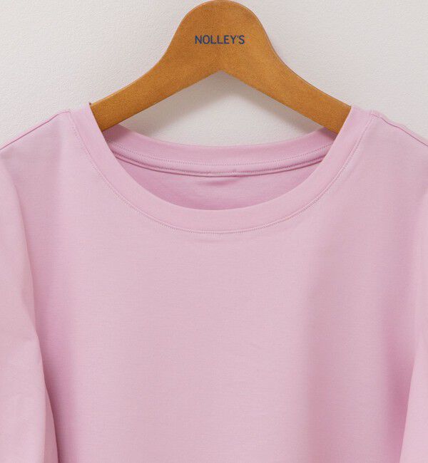 NOLLEY'S「プレミアムスムース5分袖プルオーバーカットソー」|Tシャツ・カットソー|