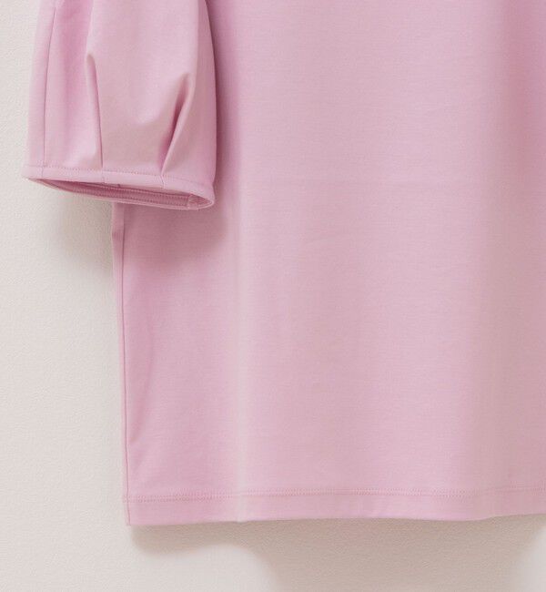 NOLLEY'S「プレミアムスムース5分袖プルオーバーカットソー」|Tシャツ・カットソー|