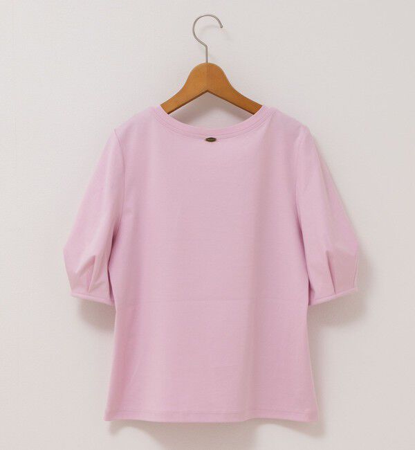 NOLLEY'S「プレミアムスムース5分袖プルオーバーカットソー」|Tシャツ・カットソー|