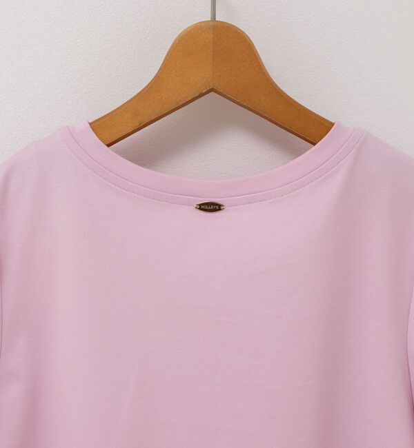 NOLLEY'S「プレミアムスムース5分袖プルオーバーカットソー」|Tシャツ・カットソー|