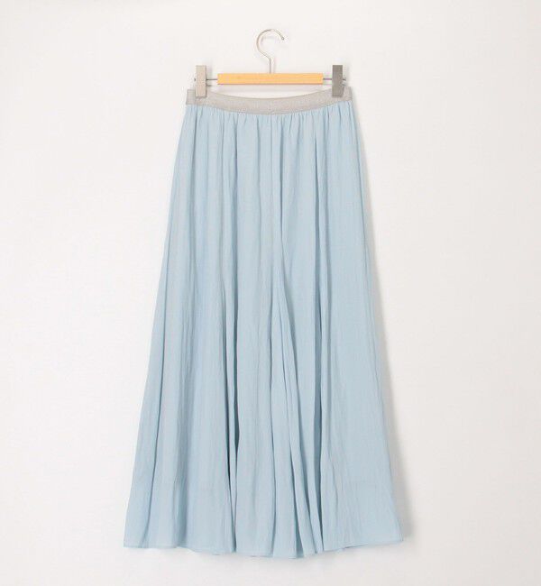 NOLLEY'S「ウォッシャブル割繊フレアスカート」|フレア|