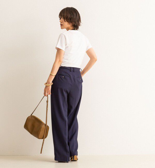 NOLLEY'S「【MAQWEL/マクウェル】MARUDOハーフスリーブTee」|Tシャツ・カットソー|