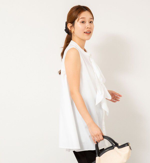 NOLLEY'S「リボンAラインシャツ」|シャツ・ブラウス|