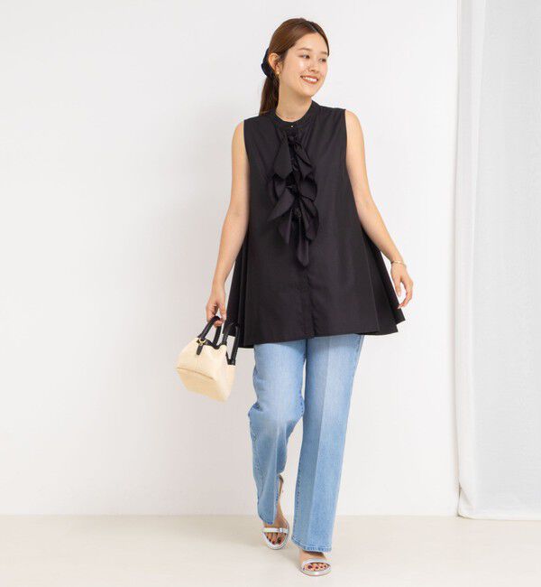 NOLLEY'S「リボンAラインシャツ」|シャツ・ブラウス|