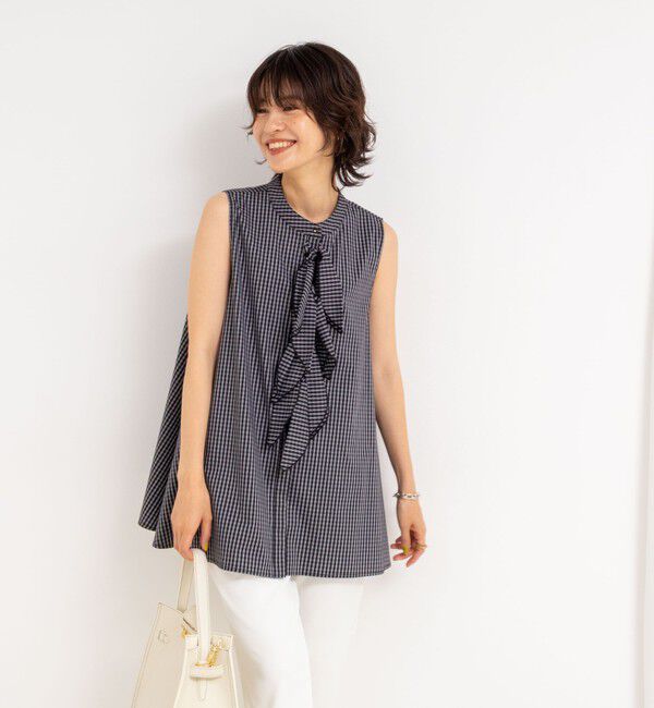 NOLLEY'S「リボンAラインシャツ」|シャツ・ブラウス|