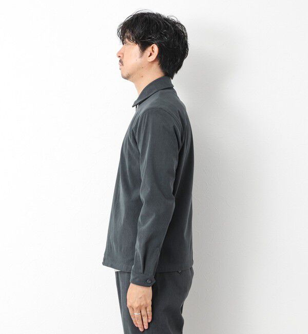 NOLLEY'S goodman「《セットアップ対応》ストレッチコーデュロイ ストレッチ ジップシャツ ブルゾン 25AW」|ブルゾン・スタジャン|