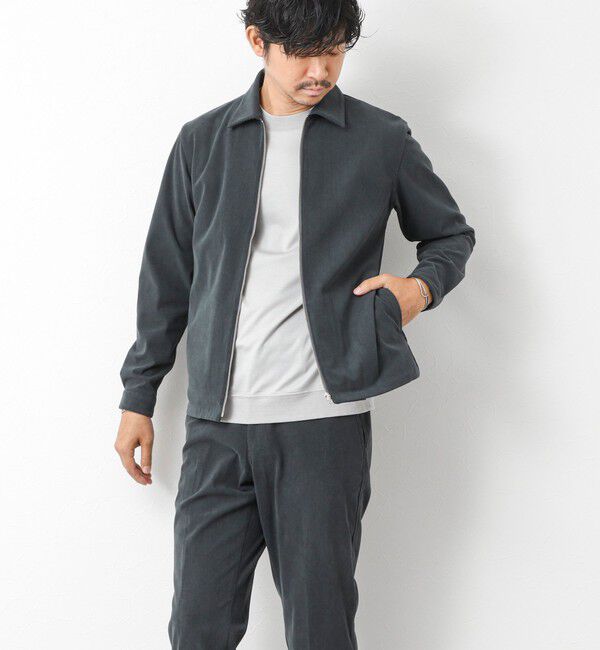 NOLLEY'S goodman「《セットアップ対応》ストレッチコーデュロイ ストレッチ ジップシャツ ブルゾン 25AW」|ブルゾン・スタジャン|