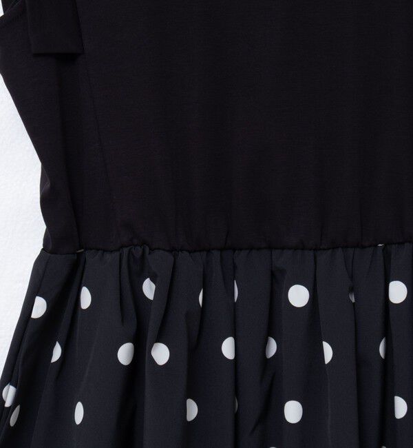 NOLLEY'S「ドットタフタドッキングワンピース」|ワンピース|