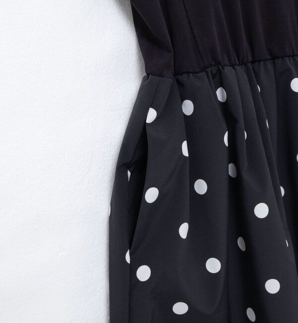 NOLLEY'S「ドットタフタドッキングワンピース」|ワンピース|
