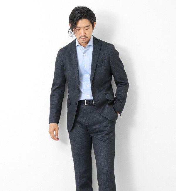 NOLLEY'S goodman「《ビジカジ/セットアップ対応》ポンチジャージJKT」|テーラードジャケット|