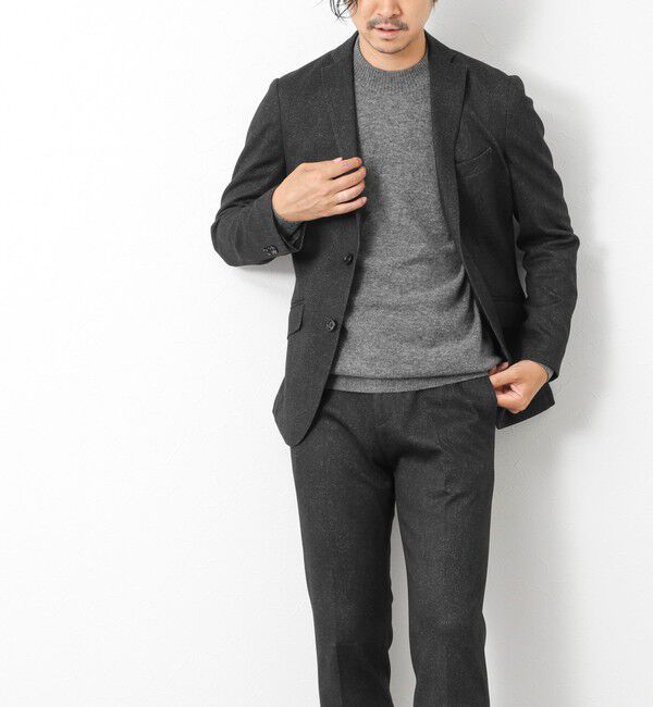 NOLLEY'S goodman「《ビジカジ/セットアップ対応》ポンチジャージJKT」|テーラードジャケット|