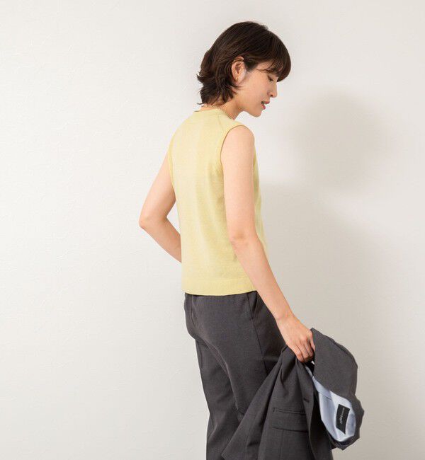 NOLLEY'S sophi「《アンサンブル対応》《手洗い可能》W混ラメハイネックプルオーバーニット」|ニット・セーター|