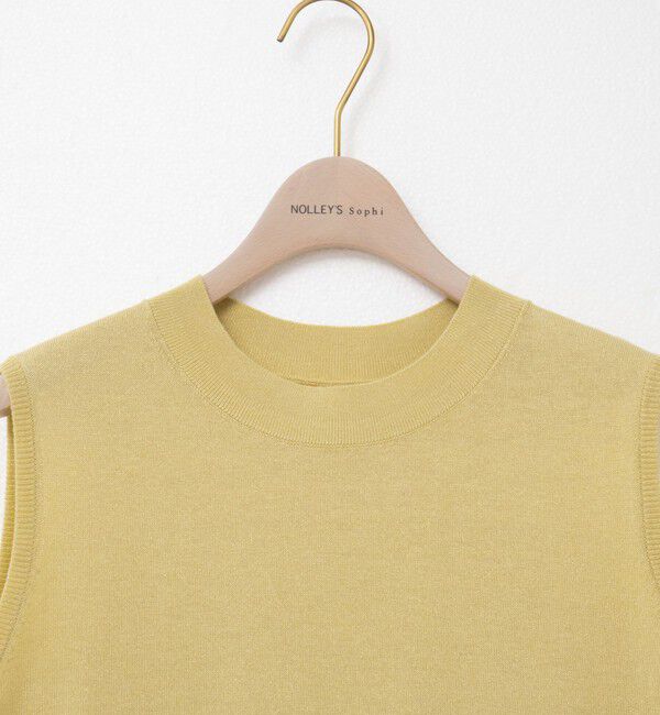 NOLLEY'S sophi「《アンサンブル対応》《手洗い可能》W混ラメハイネックプルオーバーニット」|ニット・セーター|