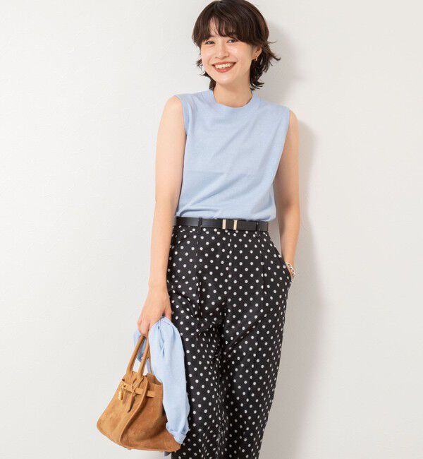 NOLLEY'S sophi「《アンサンブル対応》《手洗い可能》W混ラメハイネックプルオーバーニット」|ニット・セーター|