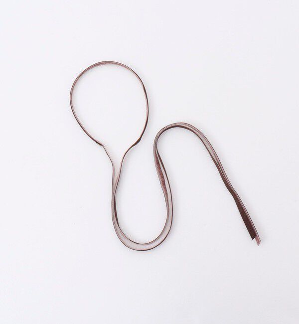 NOLLEY'S「【JENNIFER OUELLETTE/ジェニファーオレット】ベロアｘグログランアレンジカチューシャ」|カチューシャ|