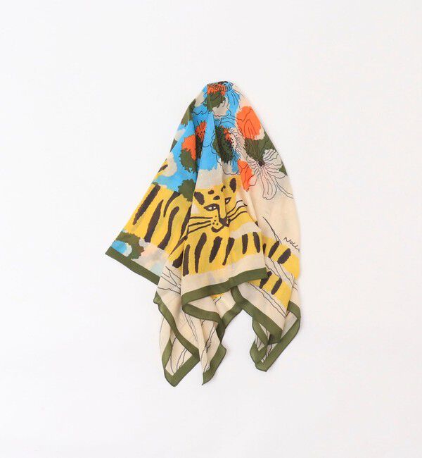 NOLLEY'S「W/Sプリントストール」|ストール|