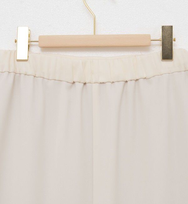 NOLLEY'S sophi「《セットアップ対応》ウォッシャブルダブルサテンイージースカート」|タイト|