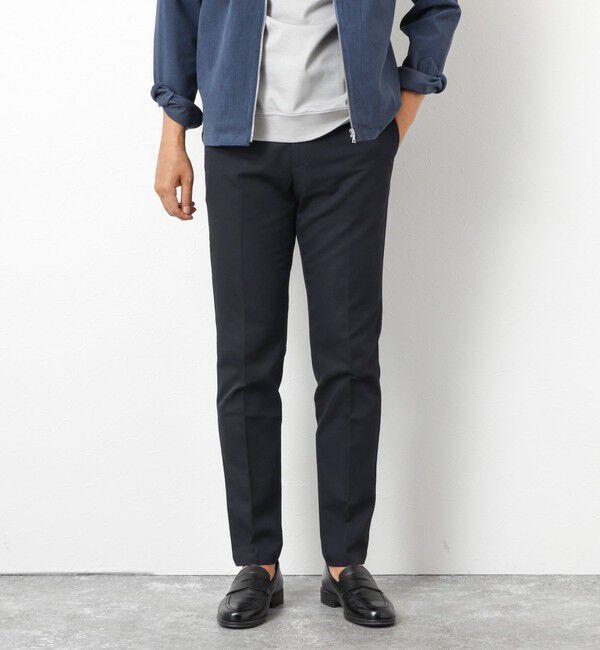NOLLEY'S goodman「《ビジカジ対応》吸水速乾 ツイルストレッチスリムフィット 25AW」|チノ|