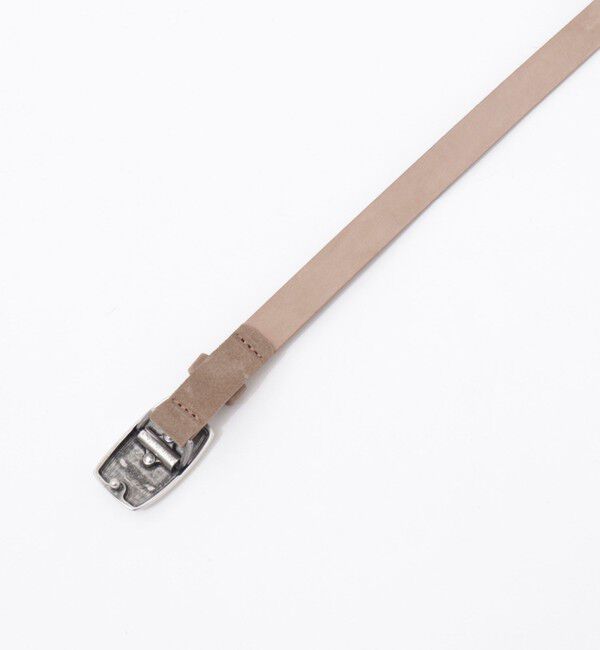 NOLLEY'S「【LEFIJE/レフィエ】スクエアボリュームバックルスエード」|ベルト|