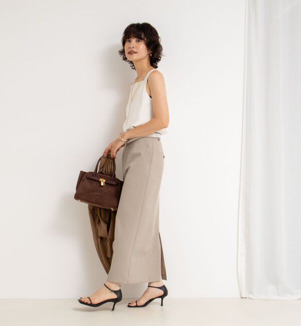 NOLLEY'S sophi「トリアセサテン前後2WAYタンクトップ」|タンクトップ|