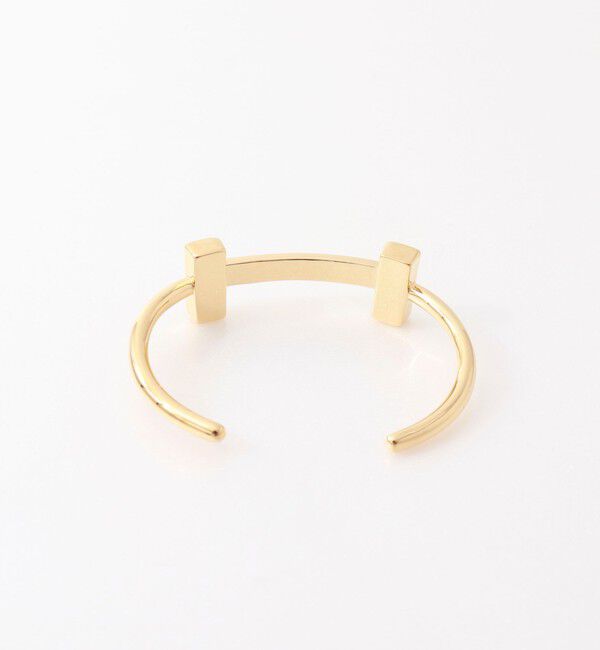 NOLLEY'S「【CXC /シーエックスシー】 Hバングル(Gold)」|ブレスレット・バングル|