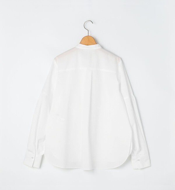 NOLLEY'S「パール釦ビブヨーク4WAYフリルブラウス」|シャツ・ブラウス|