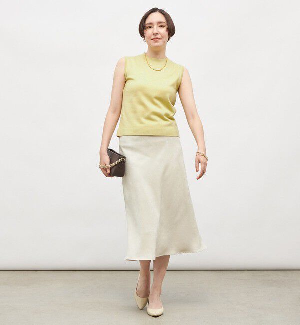 NOLLEY'S sophi「ウォッシャブルフェイクスエードバイヤスフレアスカート」|フレア|