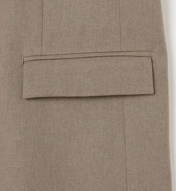 NOLLEY'S sophi「【WEB STAFF守屋☆別注】《セットアップ対応》ウォッシャブルソフトシャンブレーノーカラージャケット」|ノーカラージャケット|