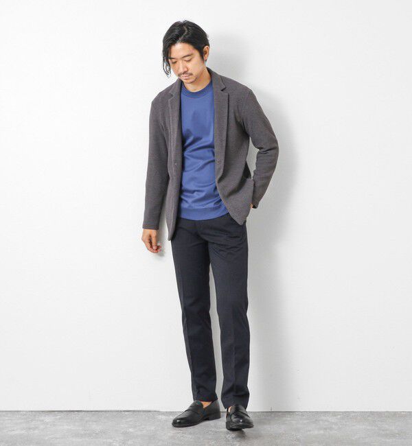 NOLLEY'S goodman「《ビジカジ対応》シルケットスムースドレスL/S Tシャツ 25AW」|Tシャツ・カットソー|